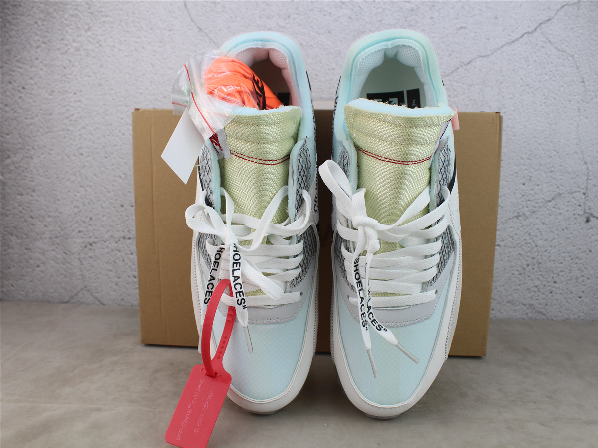 Off-White x Air Max 90 The Ten AA7293 100